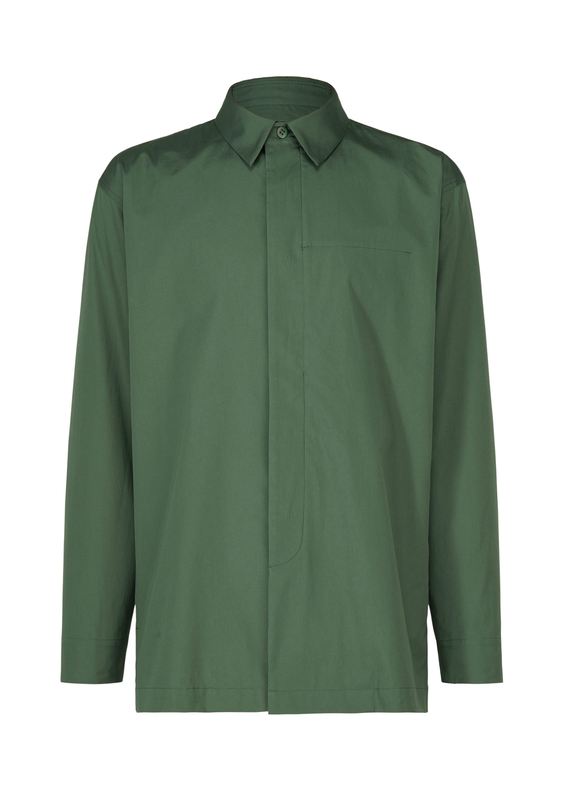 I S S EY M I Y A k E シャツ 140/2 SHIRT Shirt Green – ISSEY MIYAKE EU