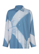 A product shot of the IM MEN ITAJIME SHIRT shirt in light blue.