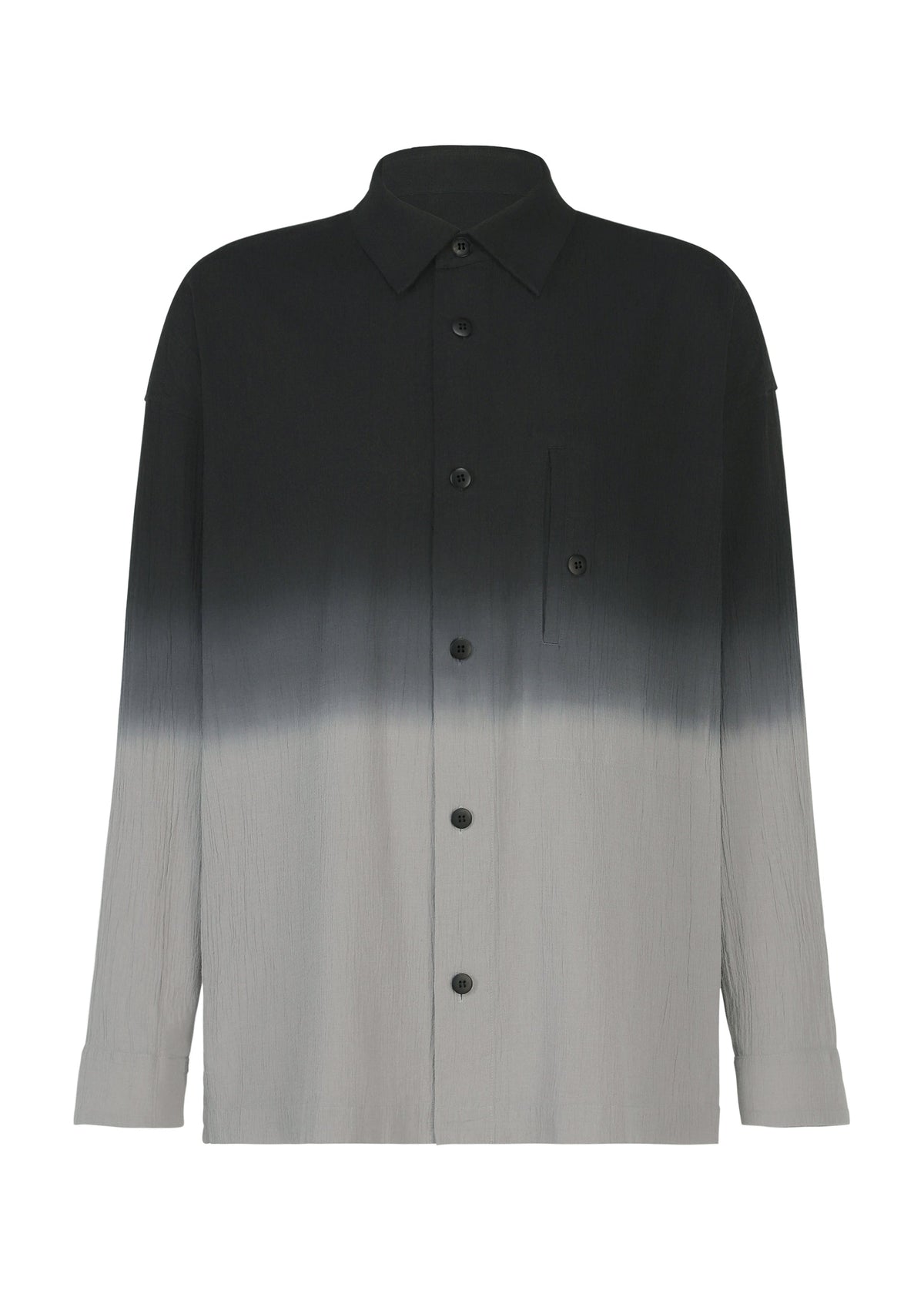 A product shot of the IM MEN DRIP SHIRT shirt in black.