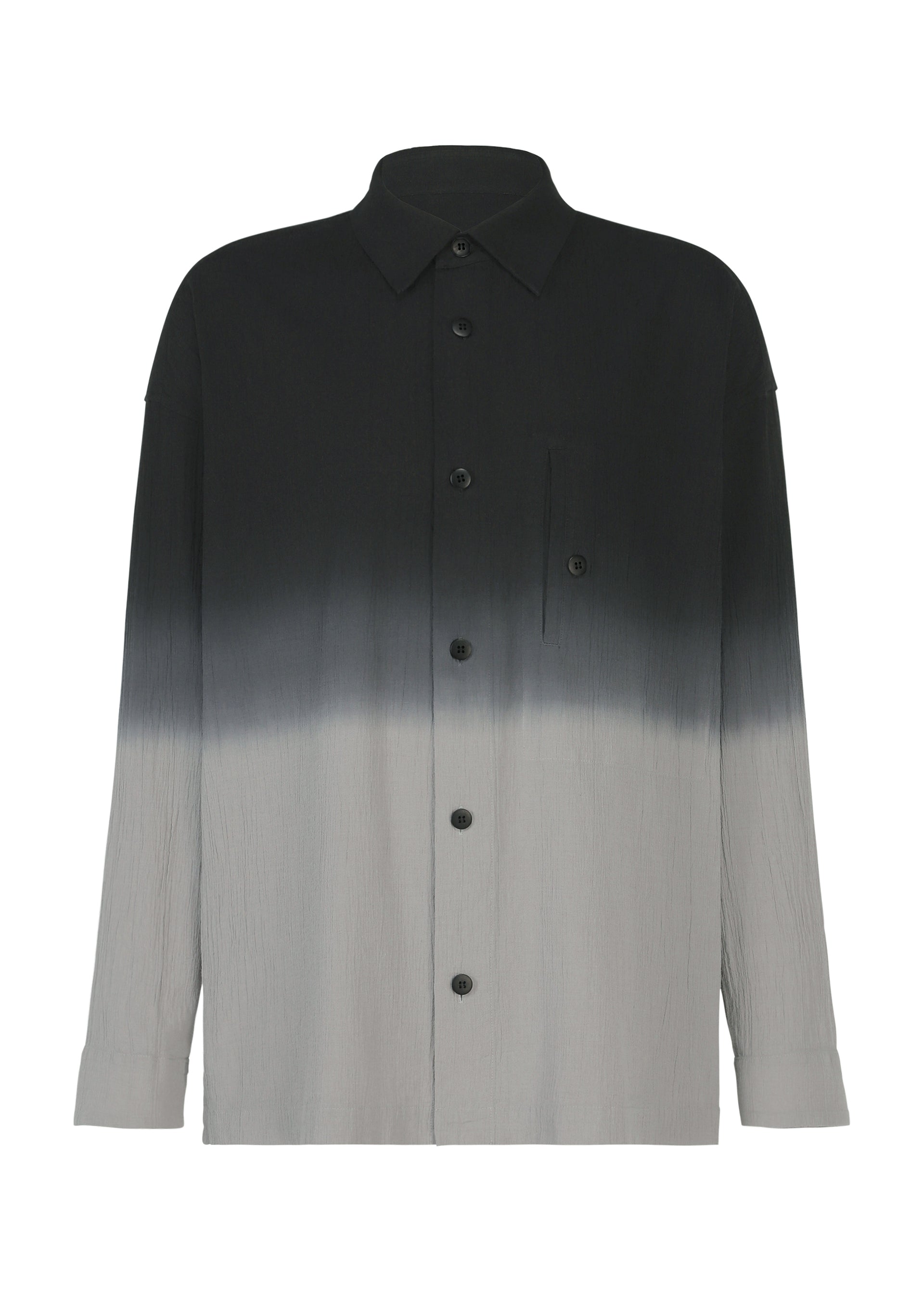 A product shot of the IM MEN DRIP SHIRT shirt in black.