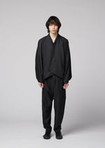 A model wears the IM MEN SWING BLACK swing-black-jacket-black-fw26.