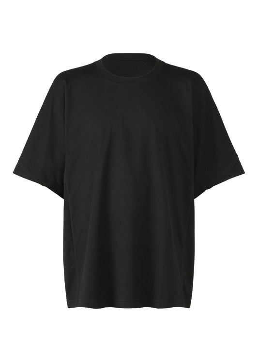 A product shot of the IM MEN TURN t shirt in black.