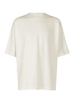 A product shot of the IM MEN FLAT T t shirt in off-white.