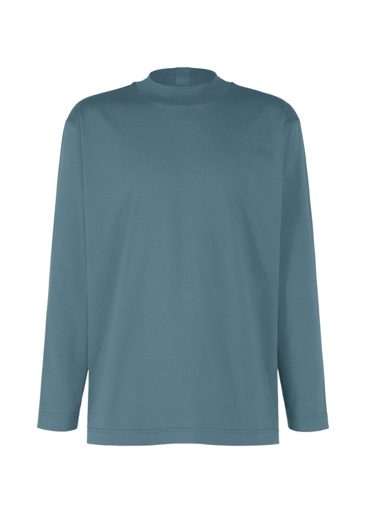 A product shot of the IM MEN 40/2 JERSEY STITCH shirt in ash blue.