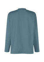 A detail shot of the IM MEN 40/2 JERSEY STITCH shirt.