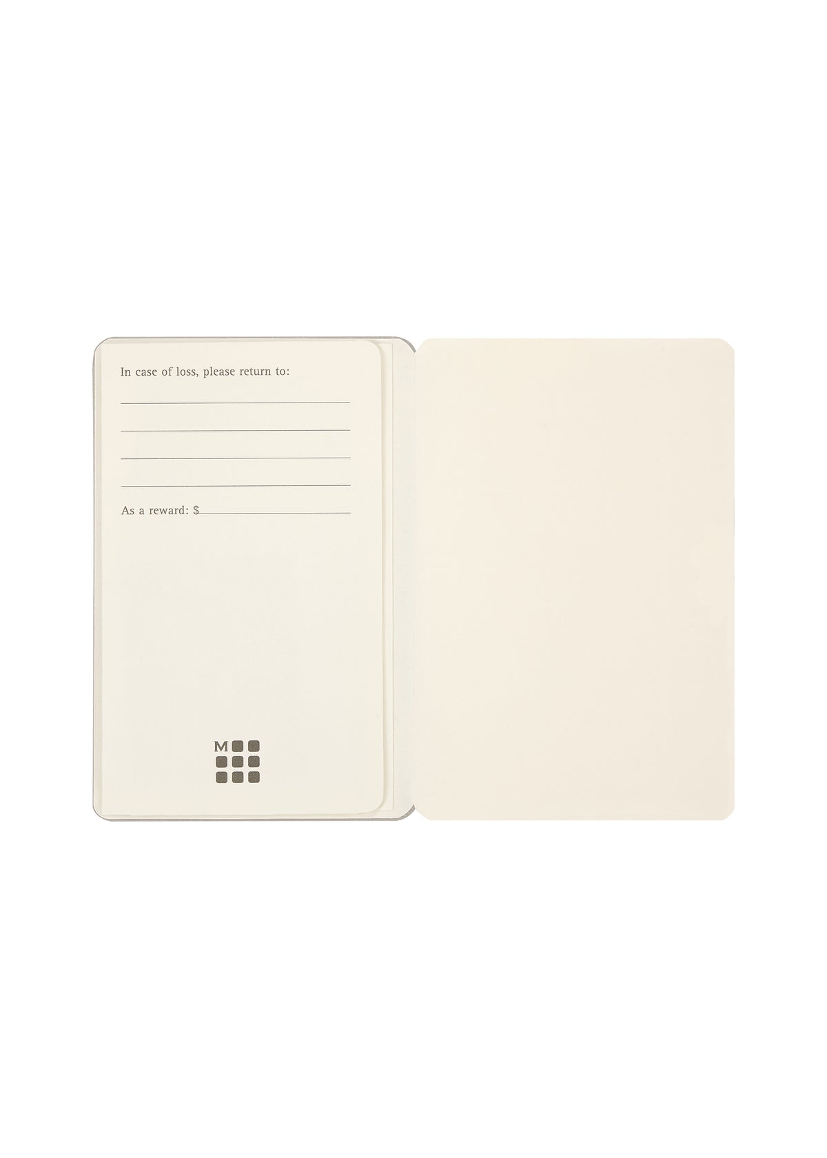 NOTE-A-NOTE Card Holder Cool Grey
