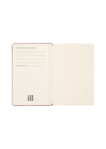 NOTE-A-NOTE Card Holder Scarlet Red