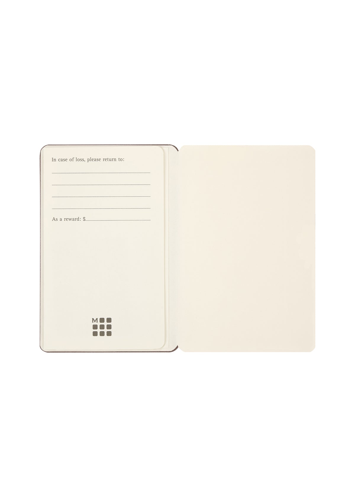 NOTE-A-NOTE Card Holder Earth Brown