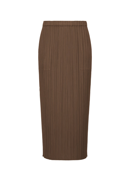 NEW COLORFUL BASICS 4 Skirt Brown – ISSEY MIYAKE EU