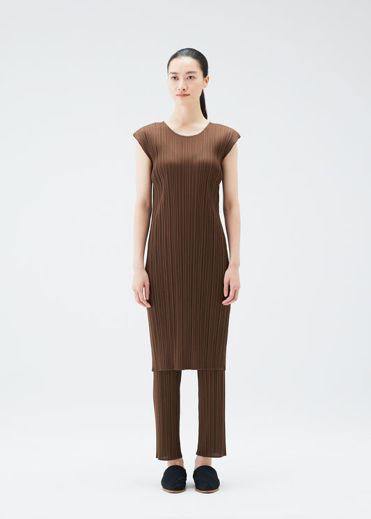 NEW COLORFUL BASICS 4 Dress Brown