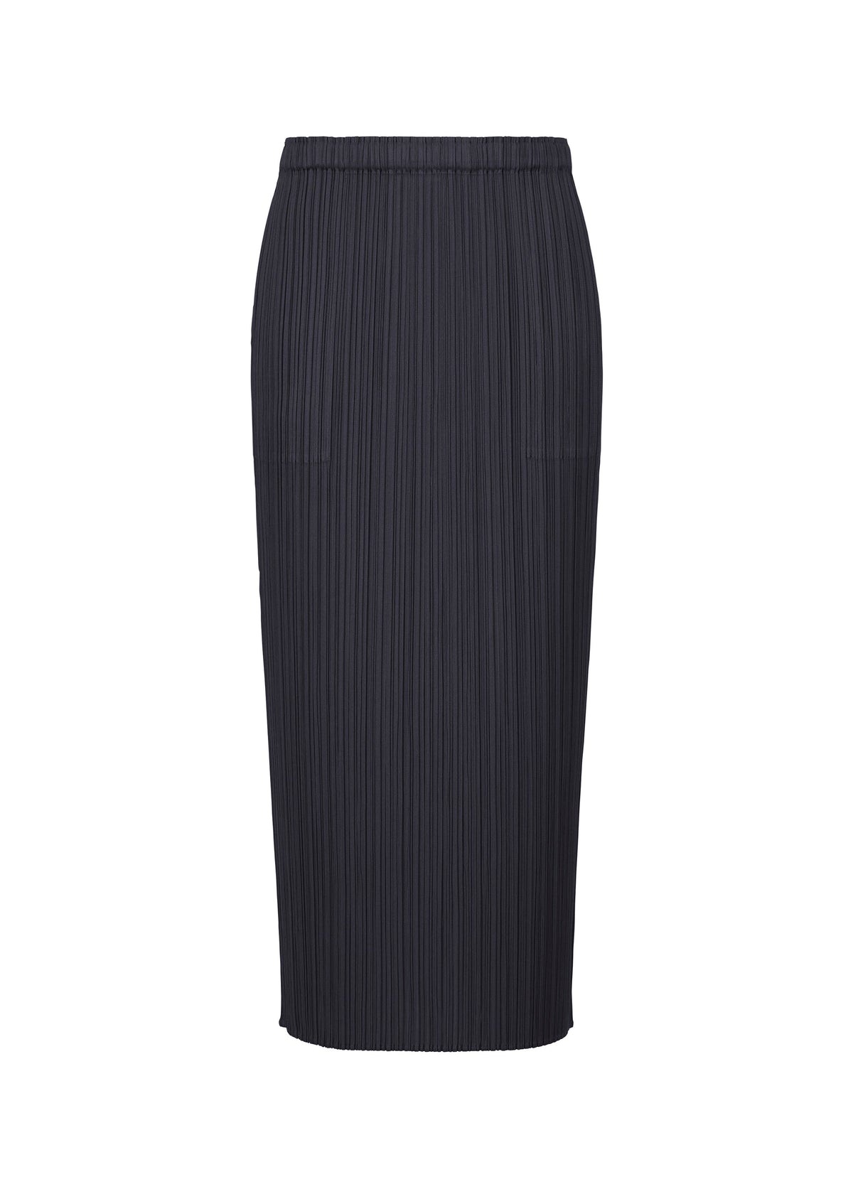 A product shot of the PLEATS PLEASE ISSEY MIYAKE NEW COLORFUL BASICS 4 pp67jg4087505 in navy.