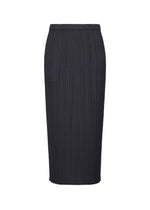 A product shot of the PLEATS PLEASE ISSEY MIYAKE NEW COLORFUL BASICS 4 pp67jg4087505 in navy.