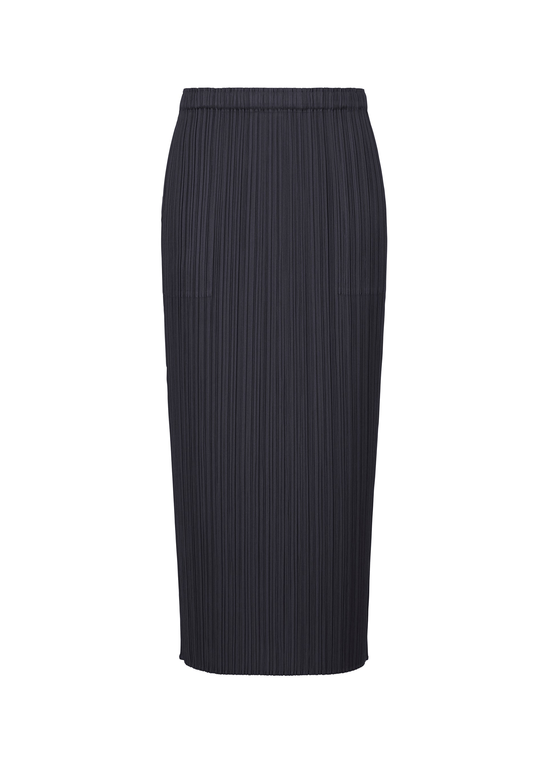 A product shot of the PLEATS PLEASE ISSEY MIYAKE NEW COLORFUL BASICS 4 pp67jg4087505 in navy.
