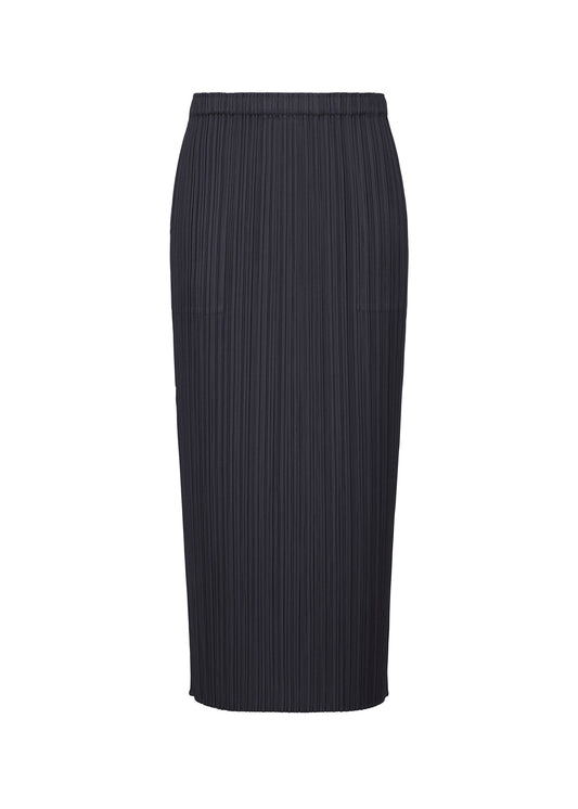 A product shot of the PLEATS PLEASE ISSEY MIYAKE NEW COLORFUL BASICS 4 pp67jg4087505 in navy.