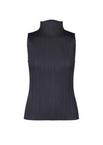 A product shot of the PLEATS PLEASE ISSEY MIYAKE NEW COLORFUL BASICS 4 pp67jk4027505 in navy.