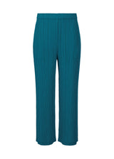 MONTHLY COLORS : AUGUST Trousers Blue Green