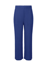 MONTHLY COLORS : AUGUST Trousers Deep Blue