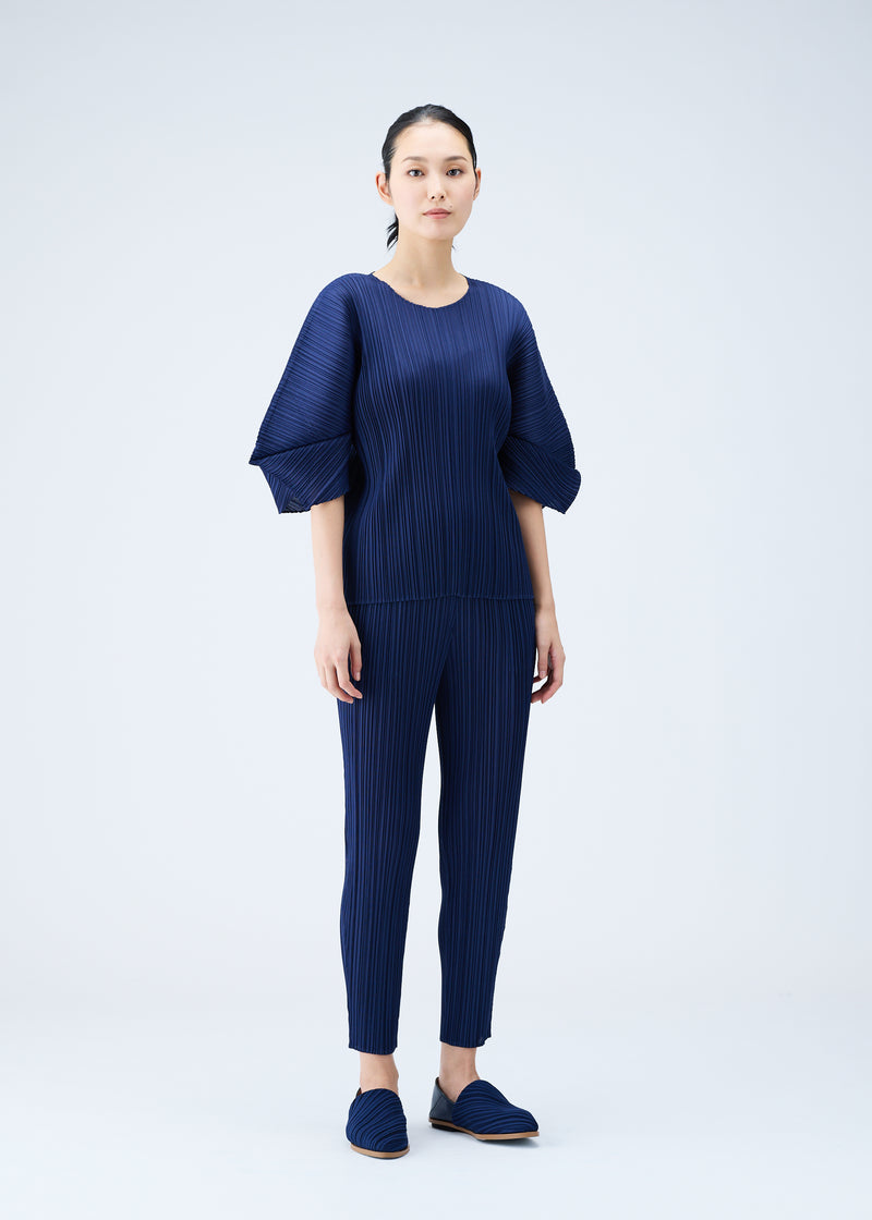 MONTHLY COLORS : AUGUST Trousers Deep Blue