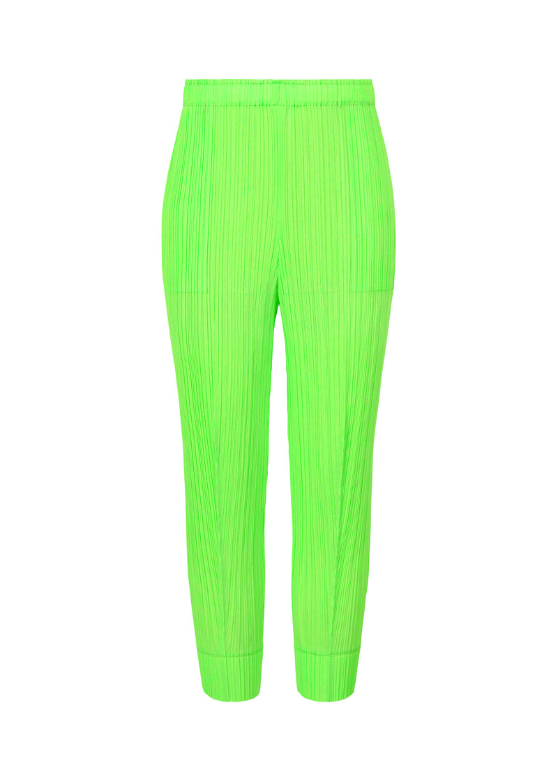 MONTHLY COLORS : SEPTEMBER Trousers Neon Green