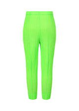 MONTHLY COLORS : SEPTEMBER Trousers Neon Green