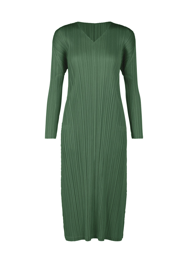 MONTHLY COLORS : DECEMBER Dress Moss Green