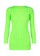 MONTHLY COLORS : SEPTEMBER Top Neon Green