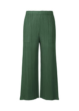 MONTHLY COLORS : MARCH Trousers Dark Green