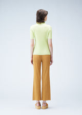 MONTHLY COLORS : MAY Trousers Pineapple