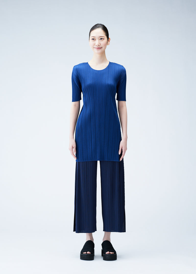 MONTHLY COLORS : JUNE Trousers Blue Salt