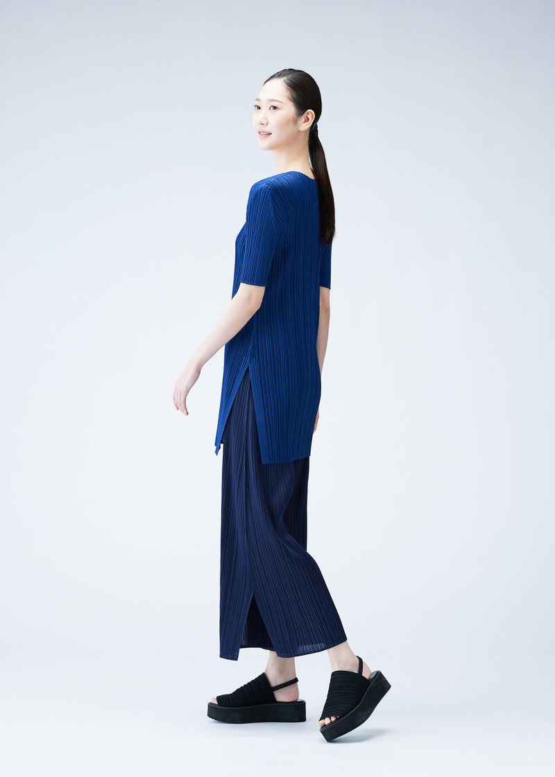 MONTHLY COLORS : JUNE Trousers Blue Salt