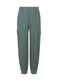 COTTON DENIM Trousers Indigo Green Denim