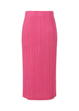 RAMIE PLEATS Skirt Deep Pink