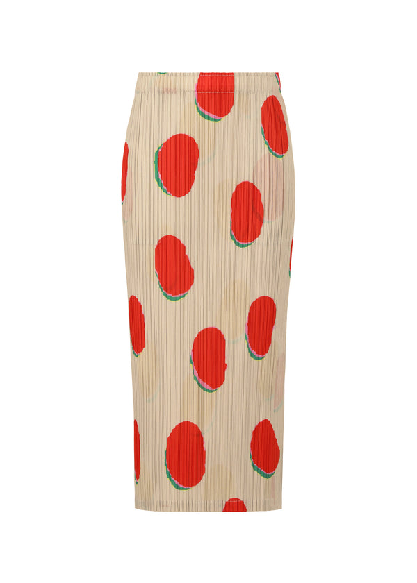 BEAN DOTS Skirt Red