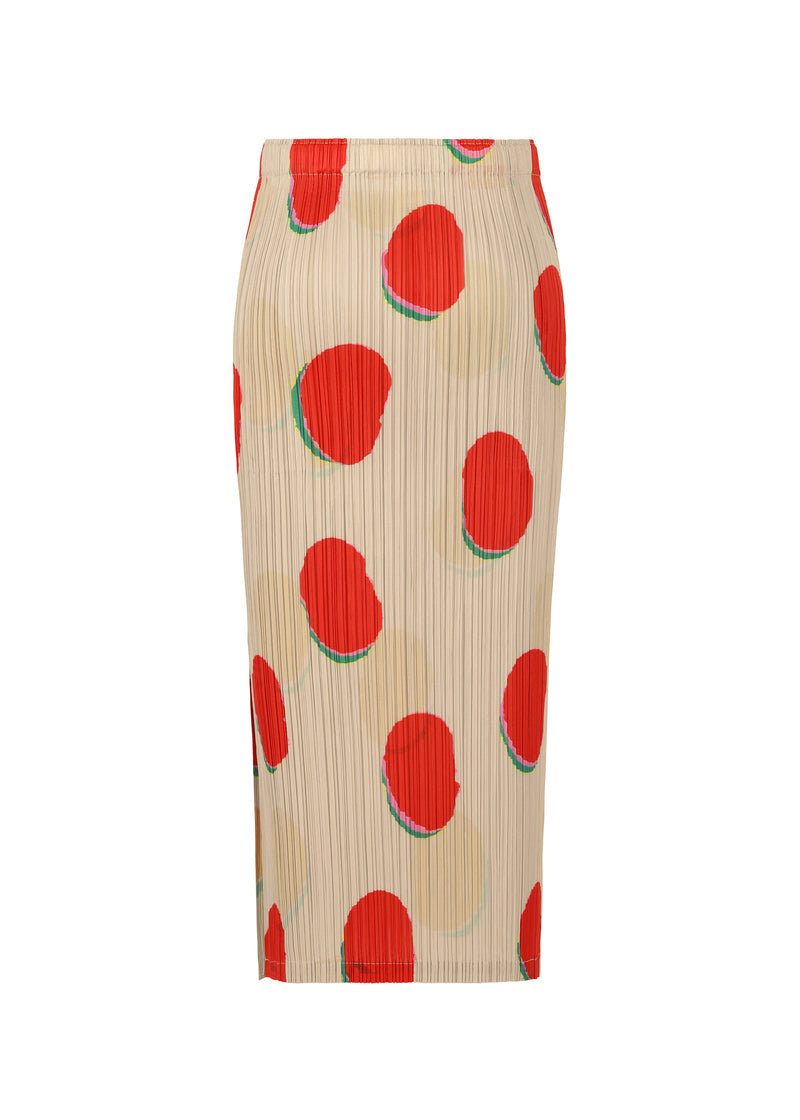 BEAN DOTS Skirt Red