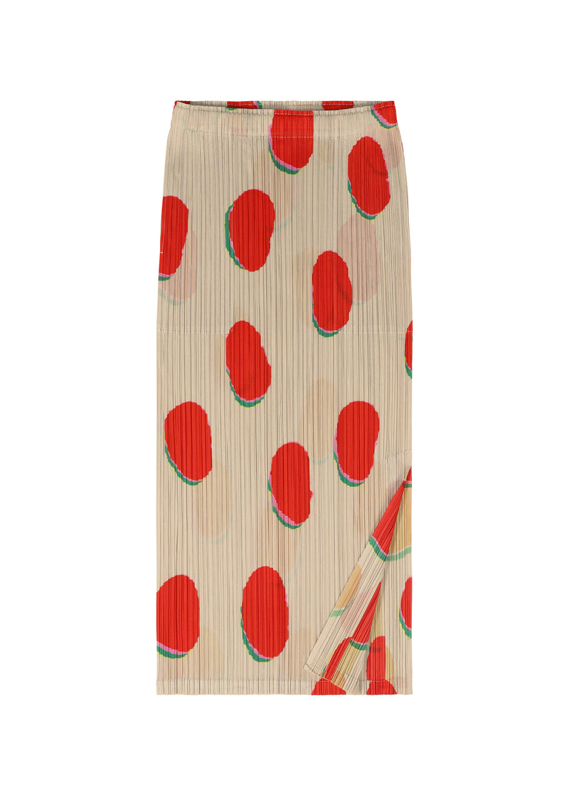 BEAN DOTS Skirt Red