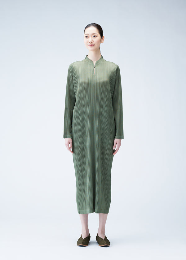 MONTHLY COLORS : JANUARY Dress Steel Green