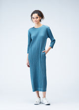 COTTON DENIM Dress Indigo Green Denim