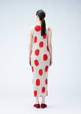 BEAN DOTS Dress White