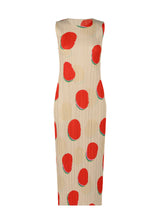 BEAN DOTS Dress Red