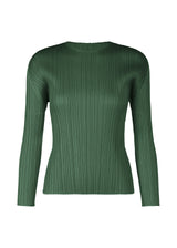 MONTHLY COLORS : MARCH Top Dark Green