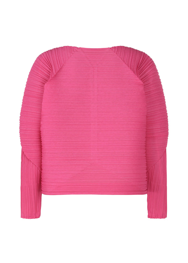 RAMIE PLEATS Top Deep Pink