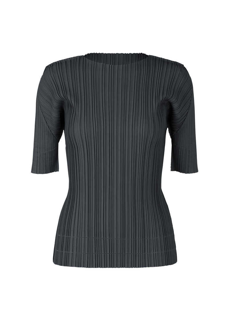 SOFT PLEATS Top Charcoal