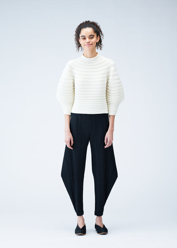 MUSHROOM KNIT Top Black