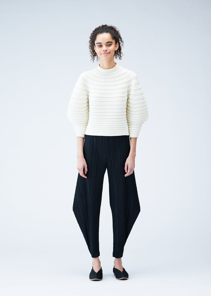 MUSHROOM KNIT Top Black