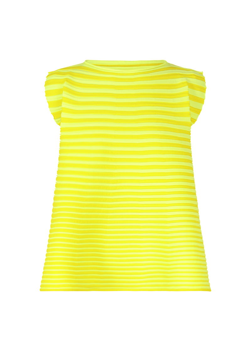 BOUNCE KNIT Top Lemon Yellow