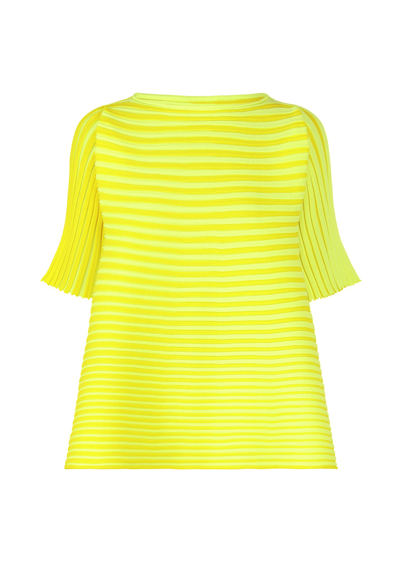 BOUNCE KNIT Top Lemon Yellow