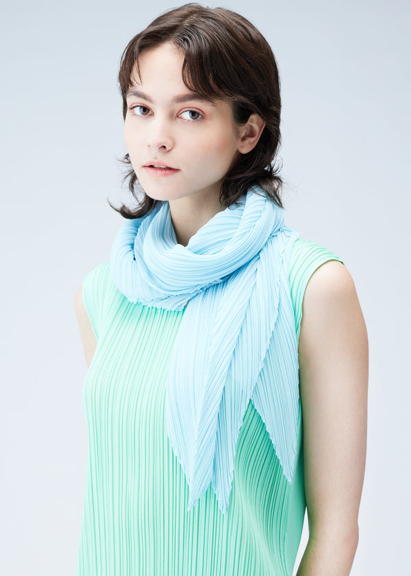 MONTHLY SCARF MARCH Stole Pale Blue