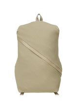 BIAS PLEATS BACKPACK Bag Beige