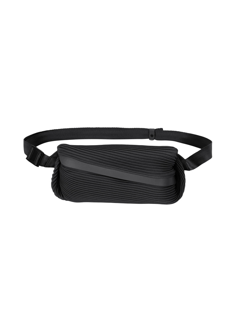 BIAS PLEATS WAISTBAG Bag Black