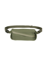 BIAS PLEATS WAISTBAG Bag Steel Green